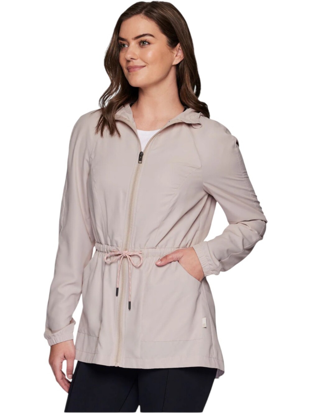 Avalanche Women's M Muse Lightweight Trench Jacket Light Beige - Picture 3 of 15